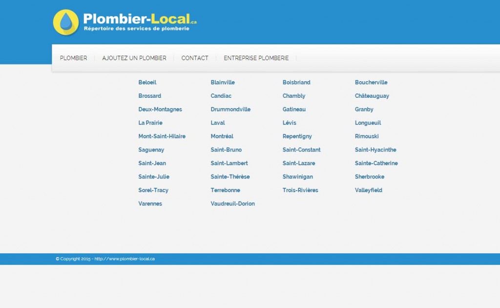 Plombier entreprise plomberie