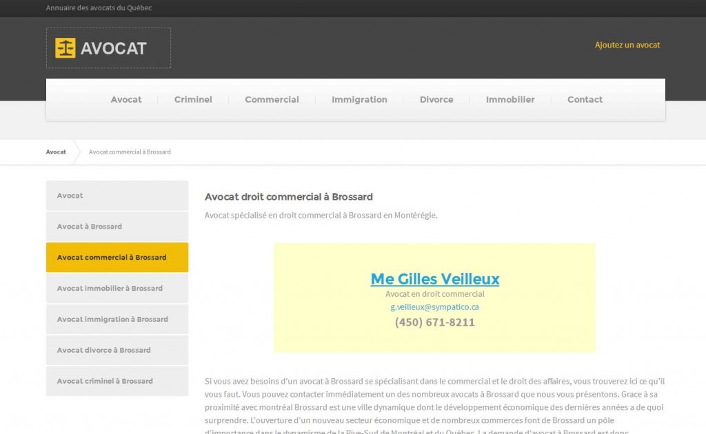avocat brossard